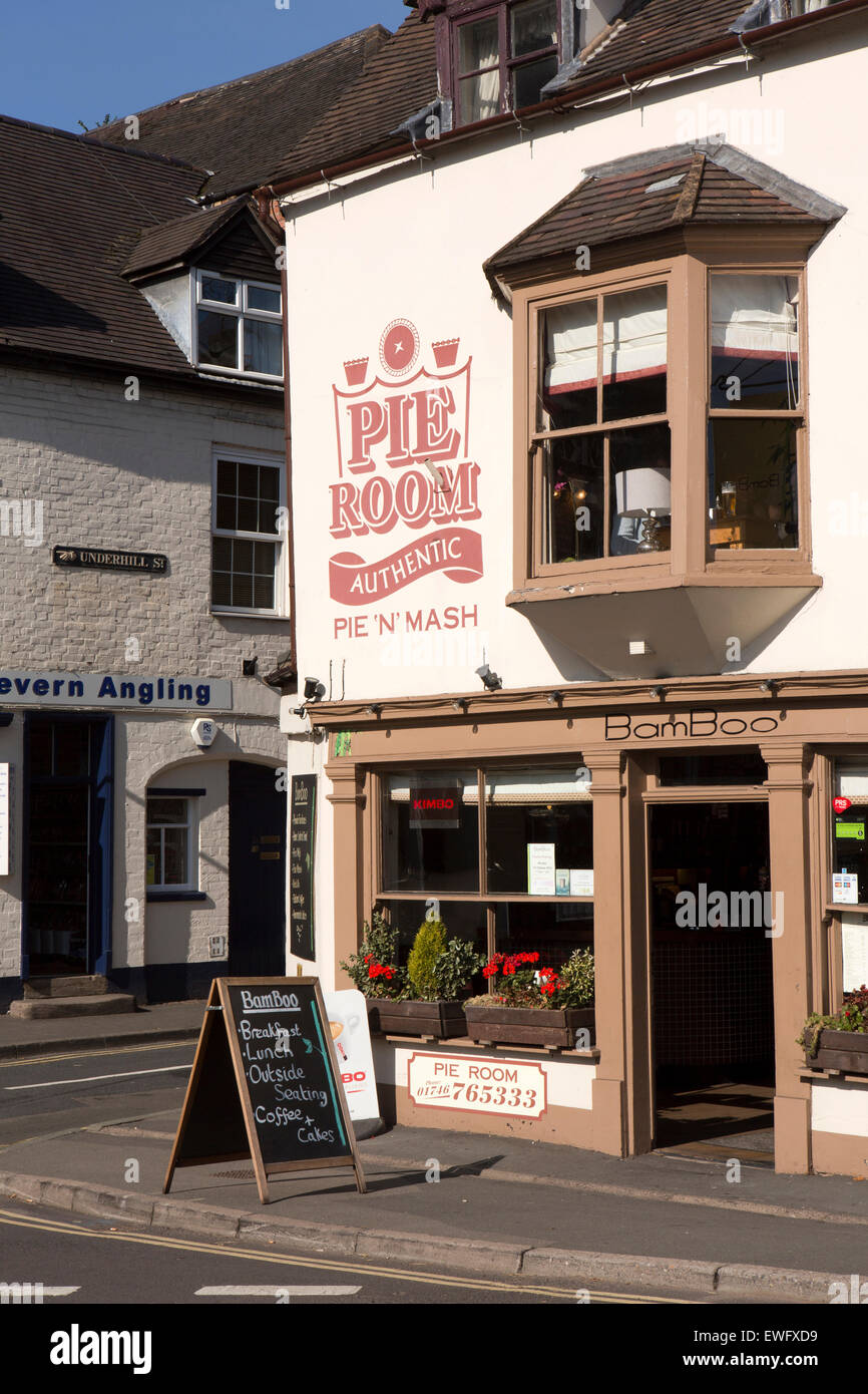 UK, England, Shropshire, Bridgnorth, Bridge Street, BamBoo bar in