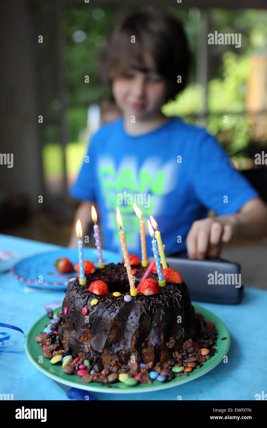 Berlin, Germany, birthday cake Stock Photo - Alamy