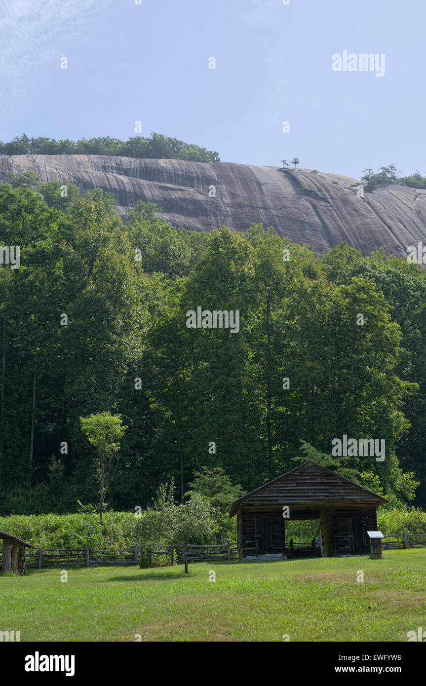 Hutchinson Homestead at Stone Mountain State Park in Roaring Gap North