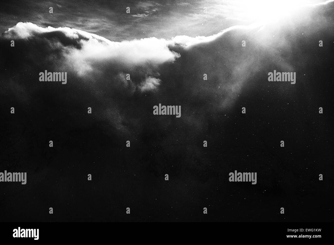 Black and white clouds hi-res stock photography and images - Alamy