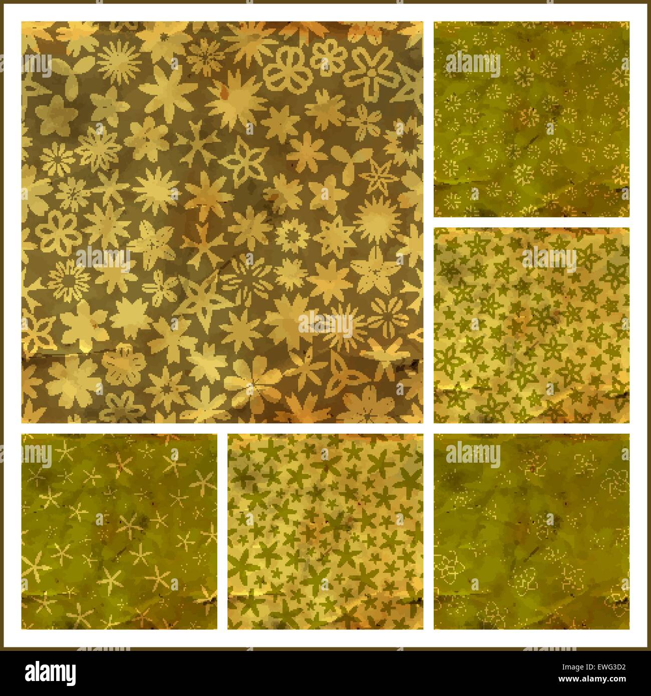 Semeless Pattern Seamless pattern set beautiful hi-res stock photography and images - Alamy