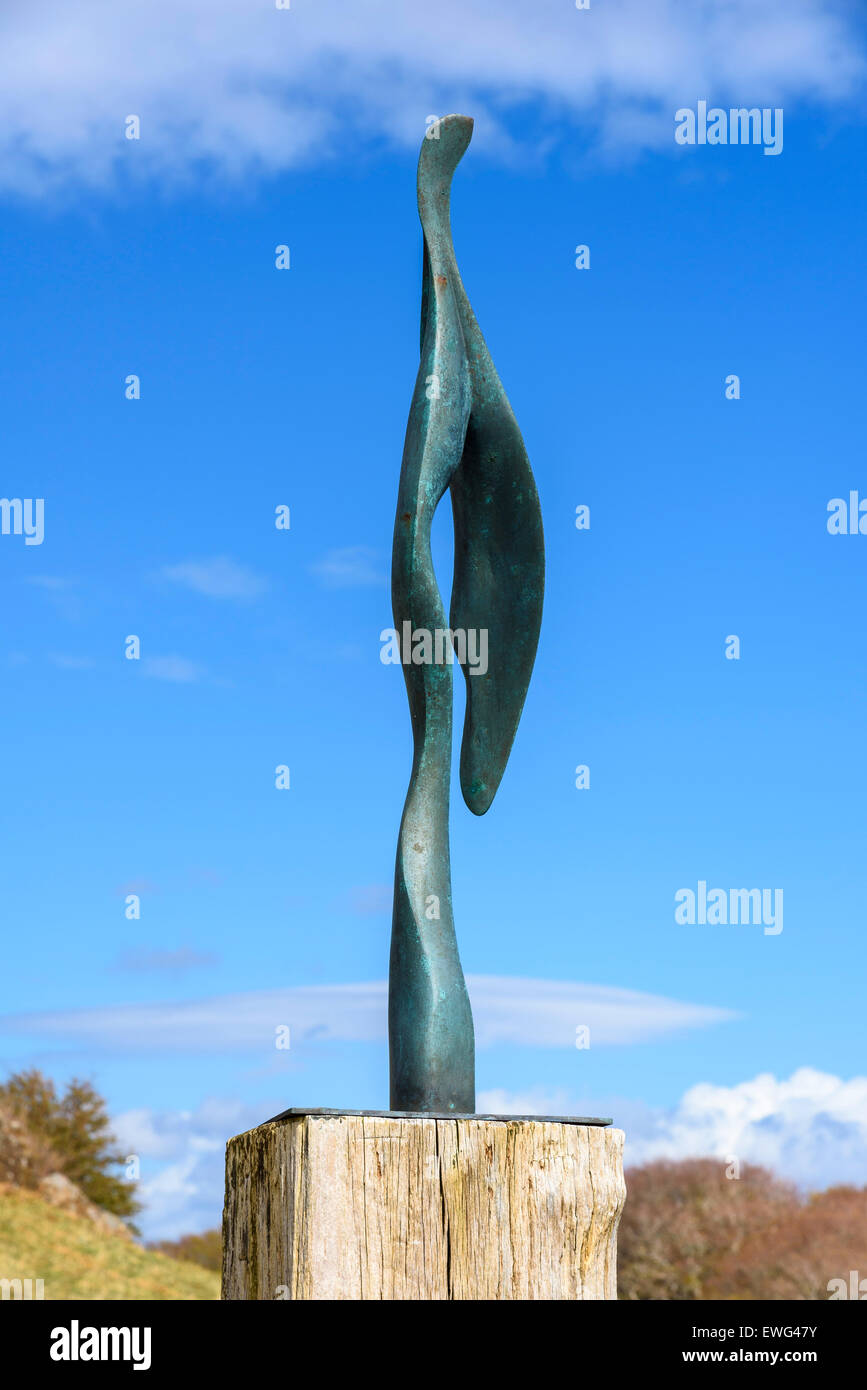 Art in Nature Sculpture Trail, Calgary Bay, Isle of Mull, Hebrides, Argyll and Bute, Scotland Stock Photo