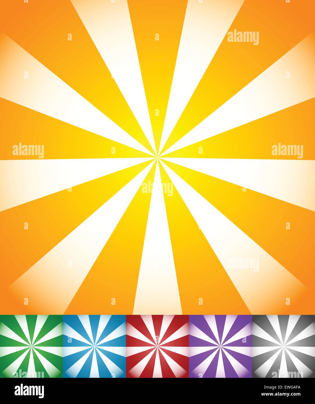 Download Radiating lines sun, star burst backgrounds. Set of 6 ...