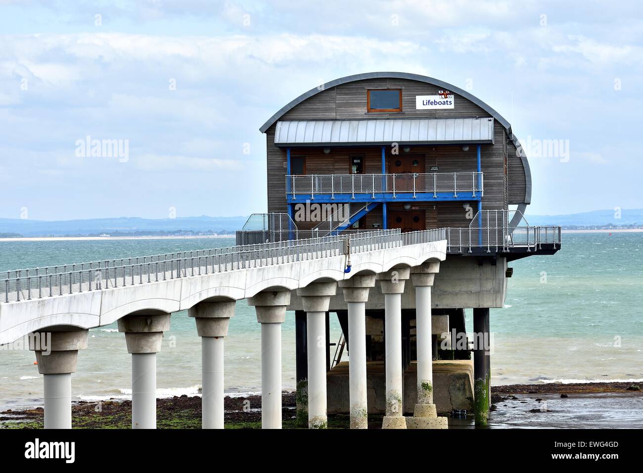 Bembridge Lifeboat Station Isle of Wight Stock Photo - Alamy