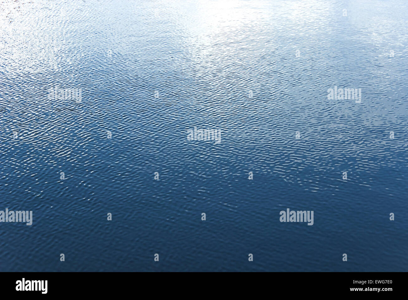 Ripple surface water background Stock Photo