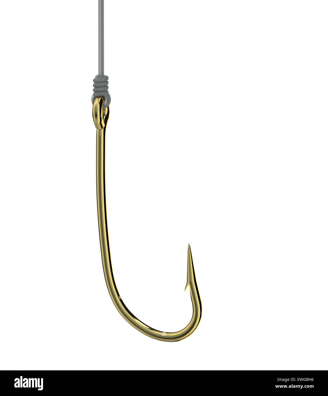 Golden fishhook hi-res stock photography and images - Alamy