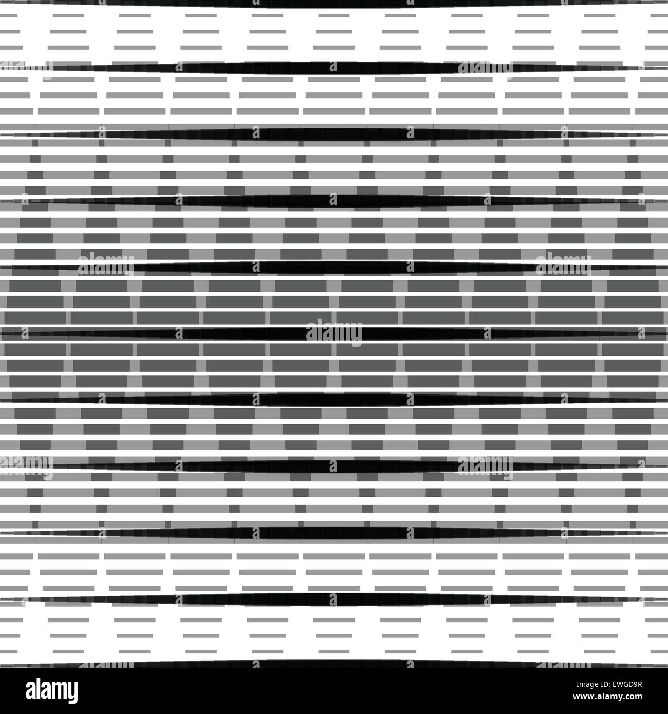 Black and white repeating pattern with abstract geometry Stock Vector ...