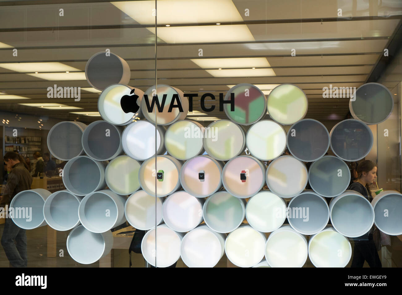 Apple Store, Canberra Centre, shopping mall centre in the middle of Canberra in the Australian