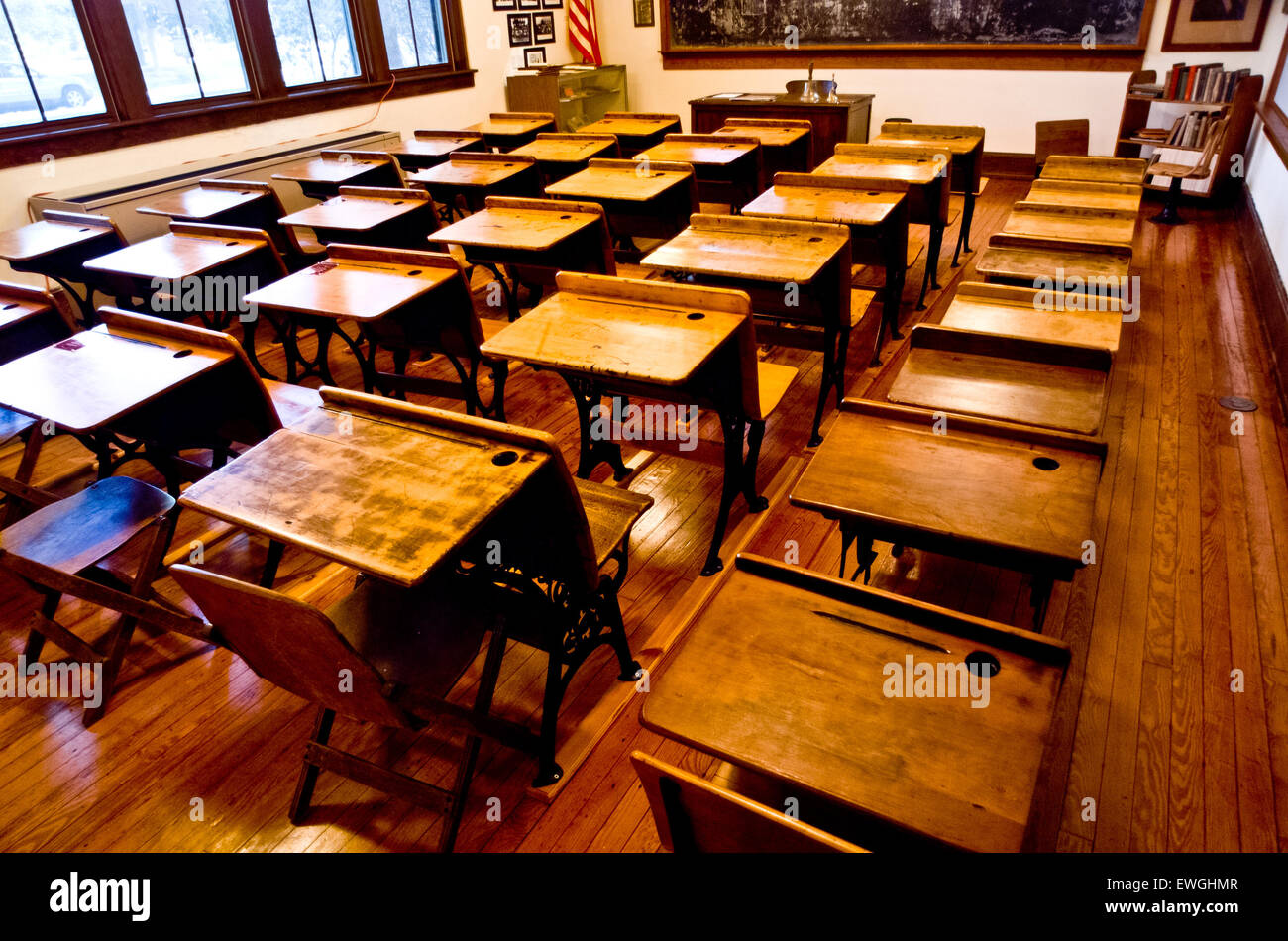 The Classroom At The Old Davie Schoolhouse In Davie Florida The