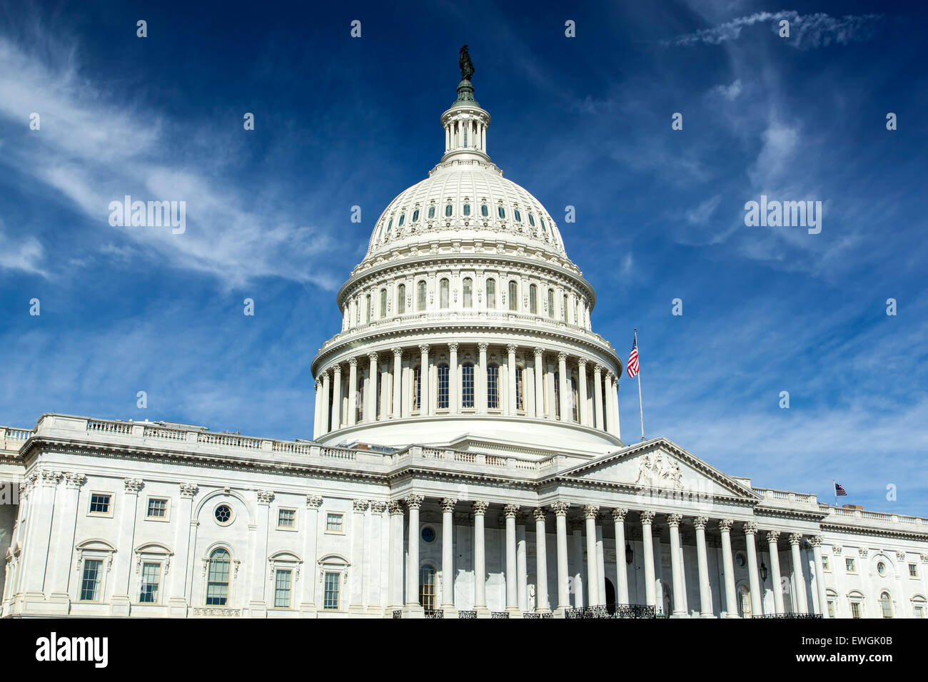 U.S. Capitol Building, Washington, DC USA Stock Photo