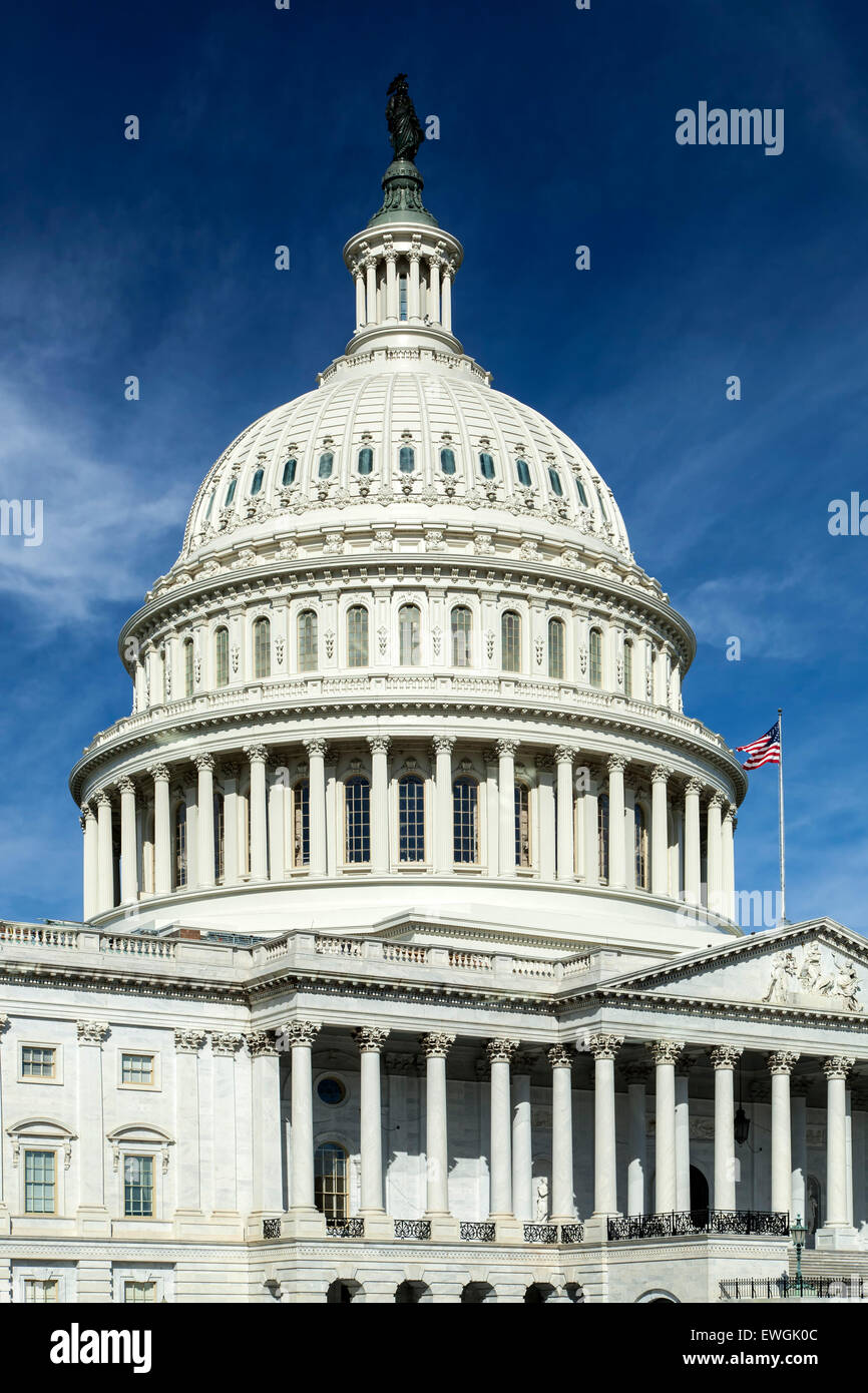 U.S. Capitol Building, Washington, DC USA Stock Photo