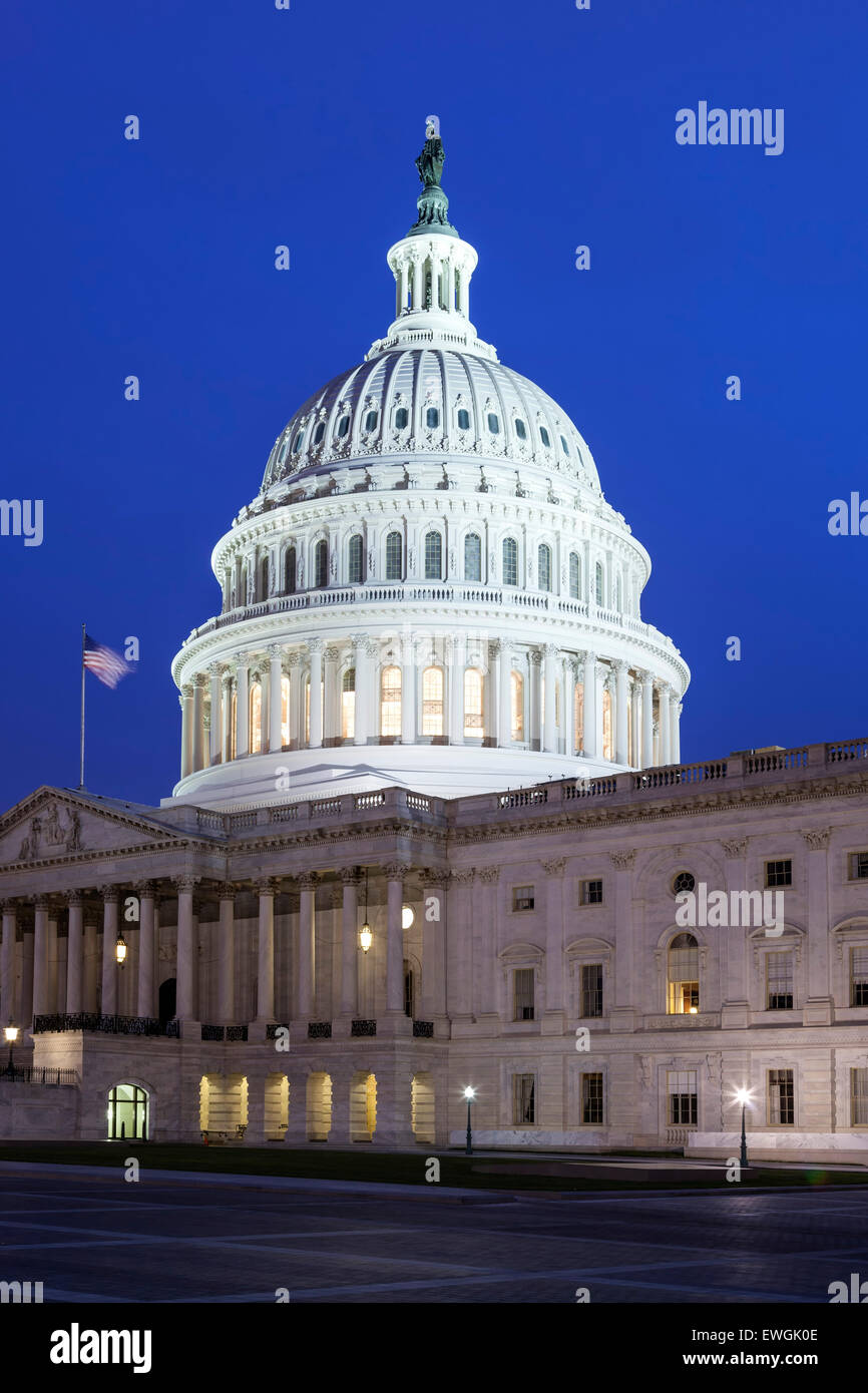 U.S. Capitol Building, Washington, DC USA Stock Photo