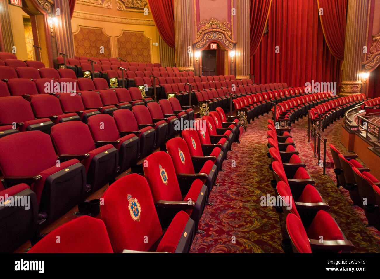 Kings theatre tour Brooklyn New York City movie Stock Photo Alamy