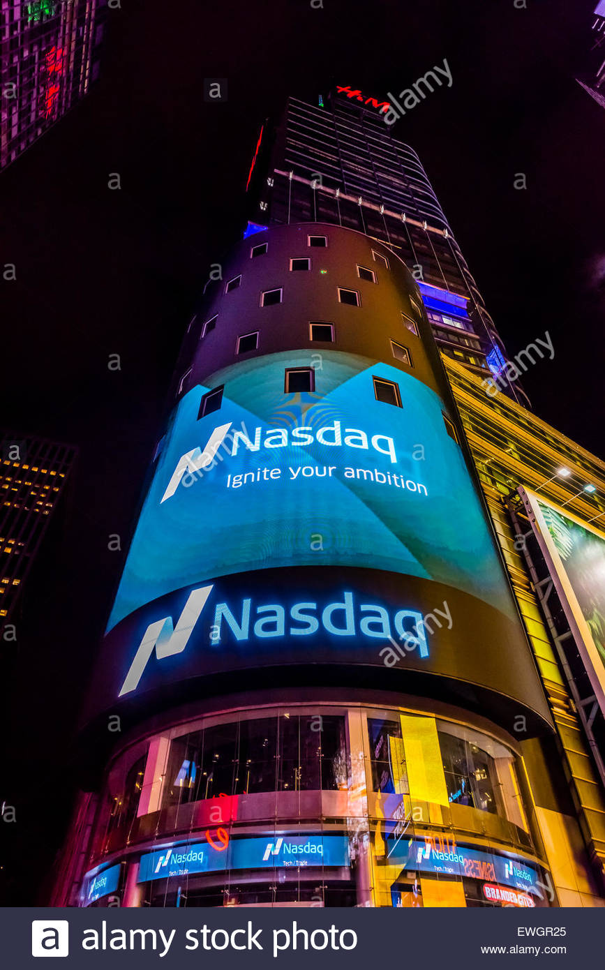 Nasdaq Times Square Stock Photos & Nasdaq Times Square Stock Images - Alamy