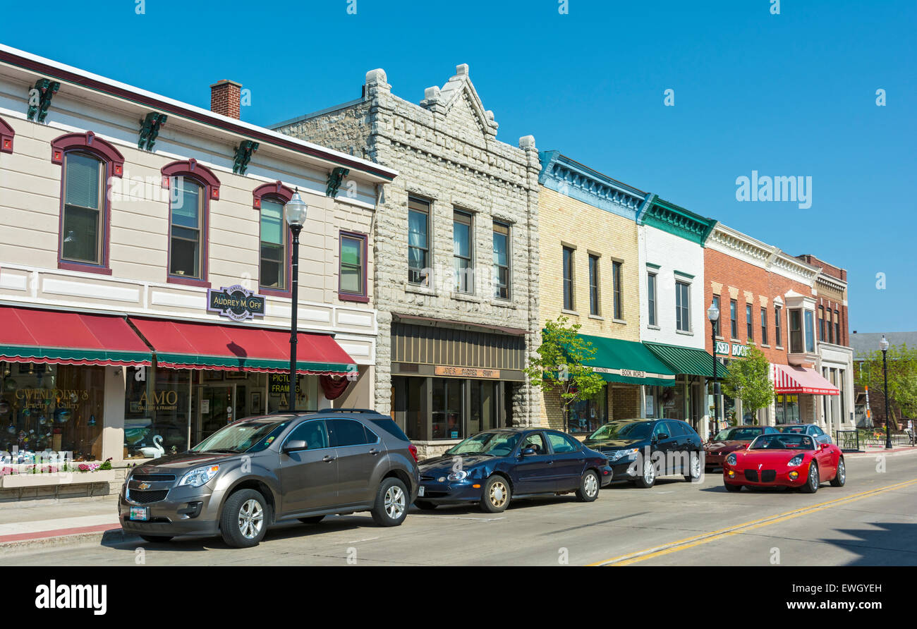 Wisconsin Door County Sturgeon Bay Historic Downtown
