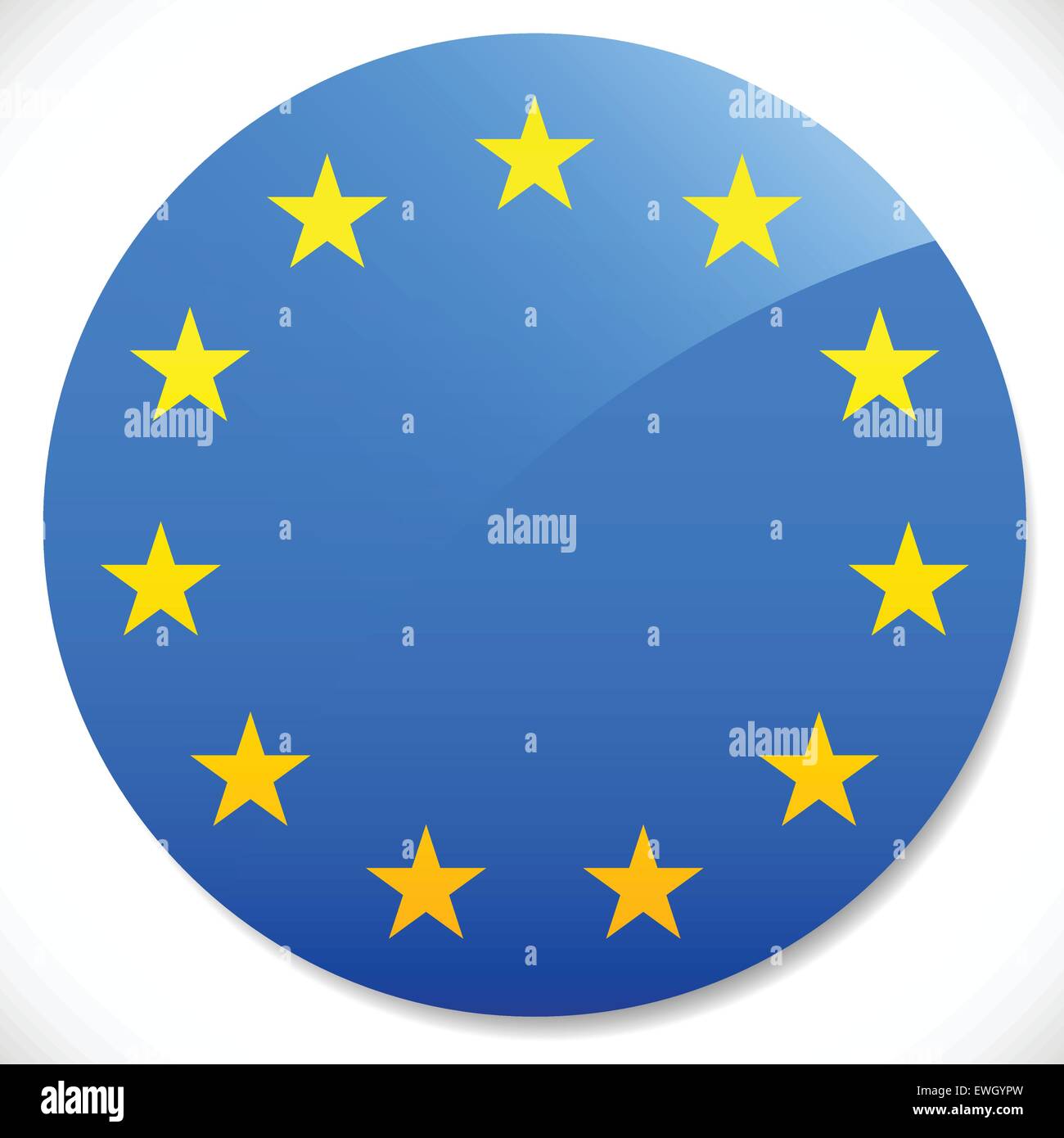 12 Stars In Circle For Award Prize Or Certification Concepts Official European Union Flag With Twelve Stars Stock Vector Image Art Alamy