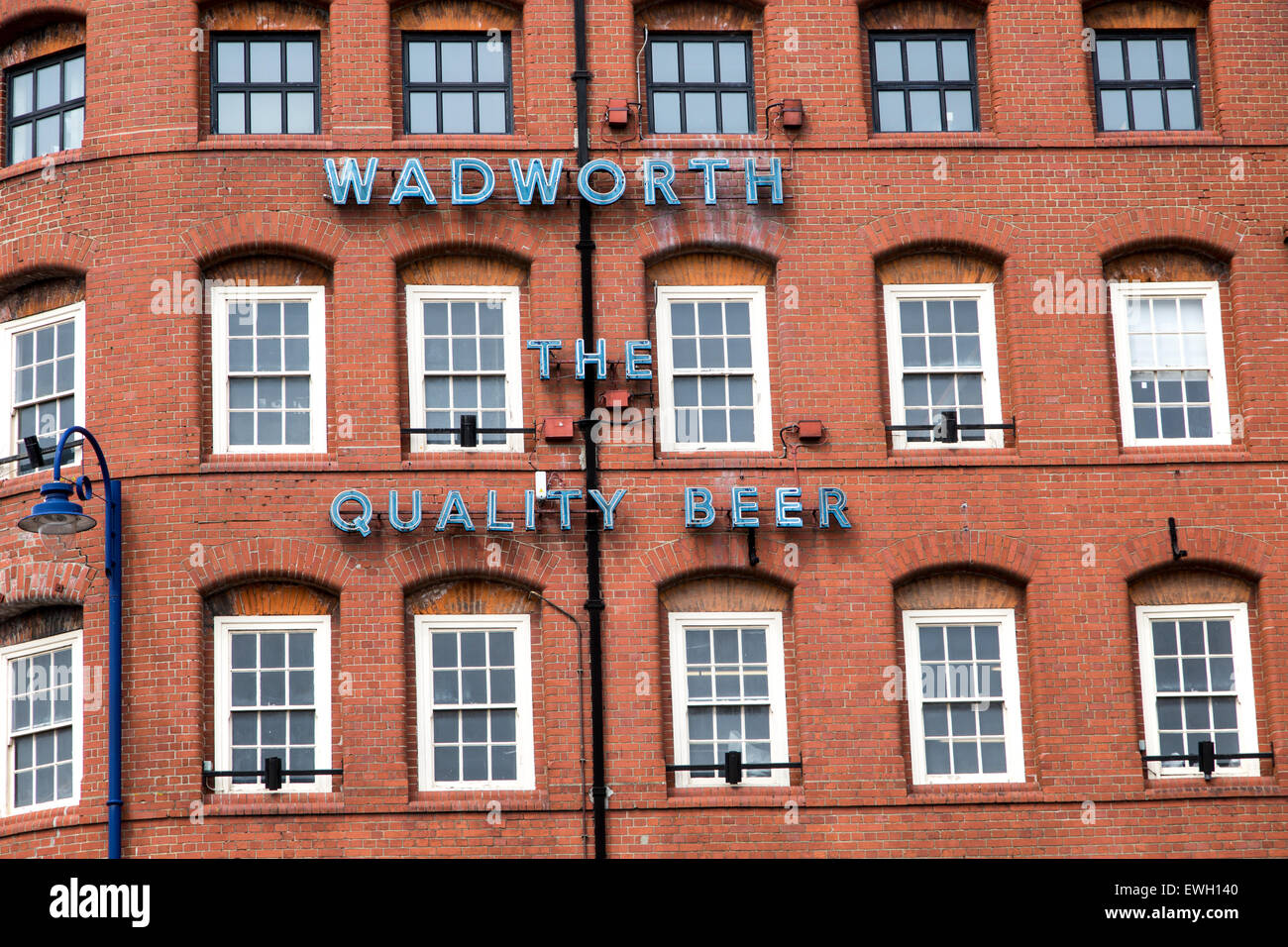 Wadworth Northgate brewery building, Devizes, Wiltshire, England, UK