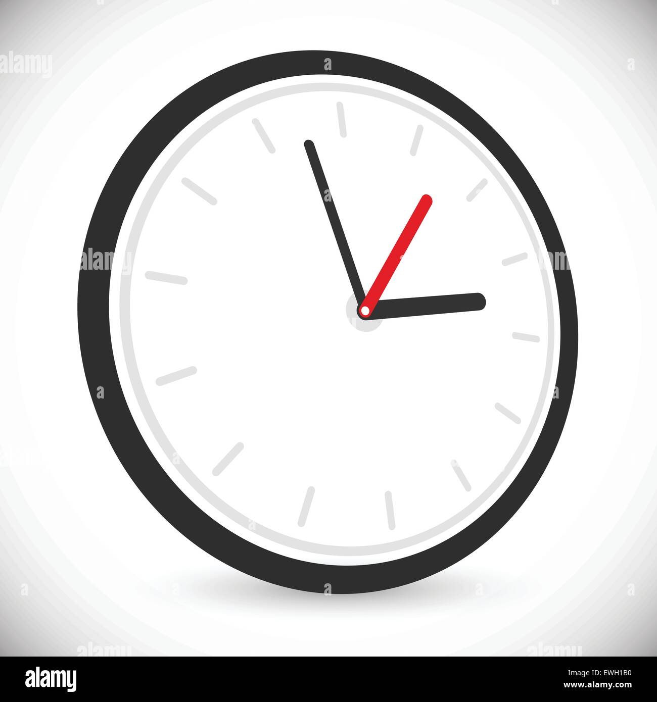 Wall clock icon. Instrument of time. Clock sign, symbol Stock Vector ...