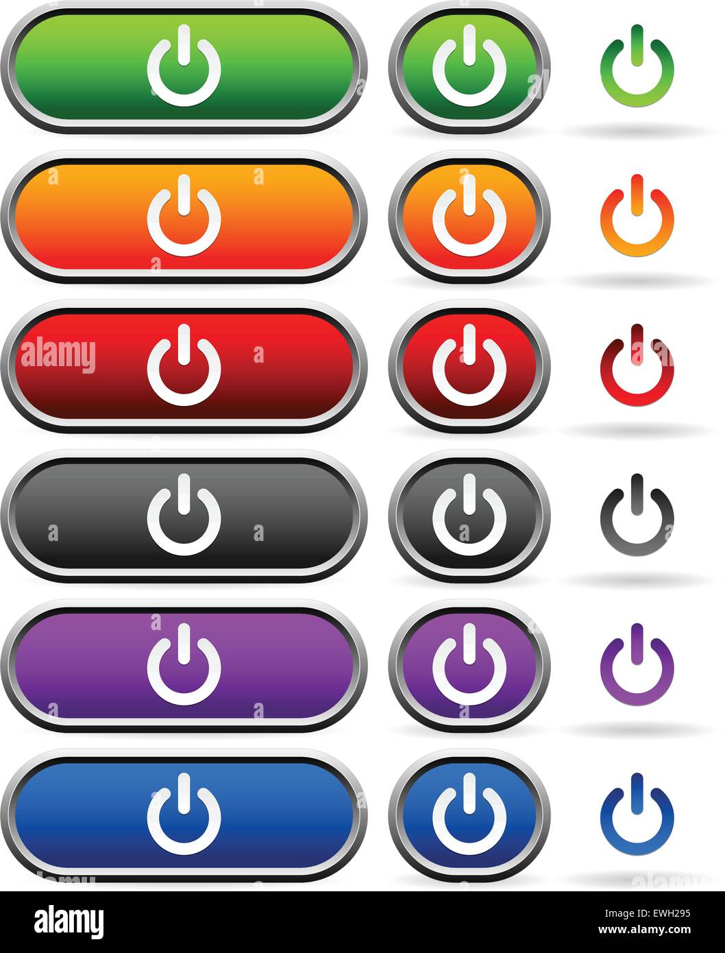 Rounded end Stock Vector Images - Alamy