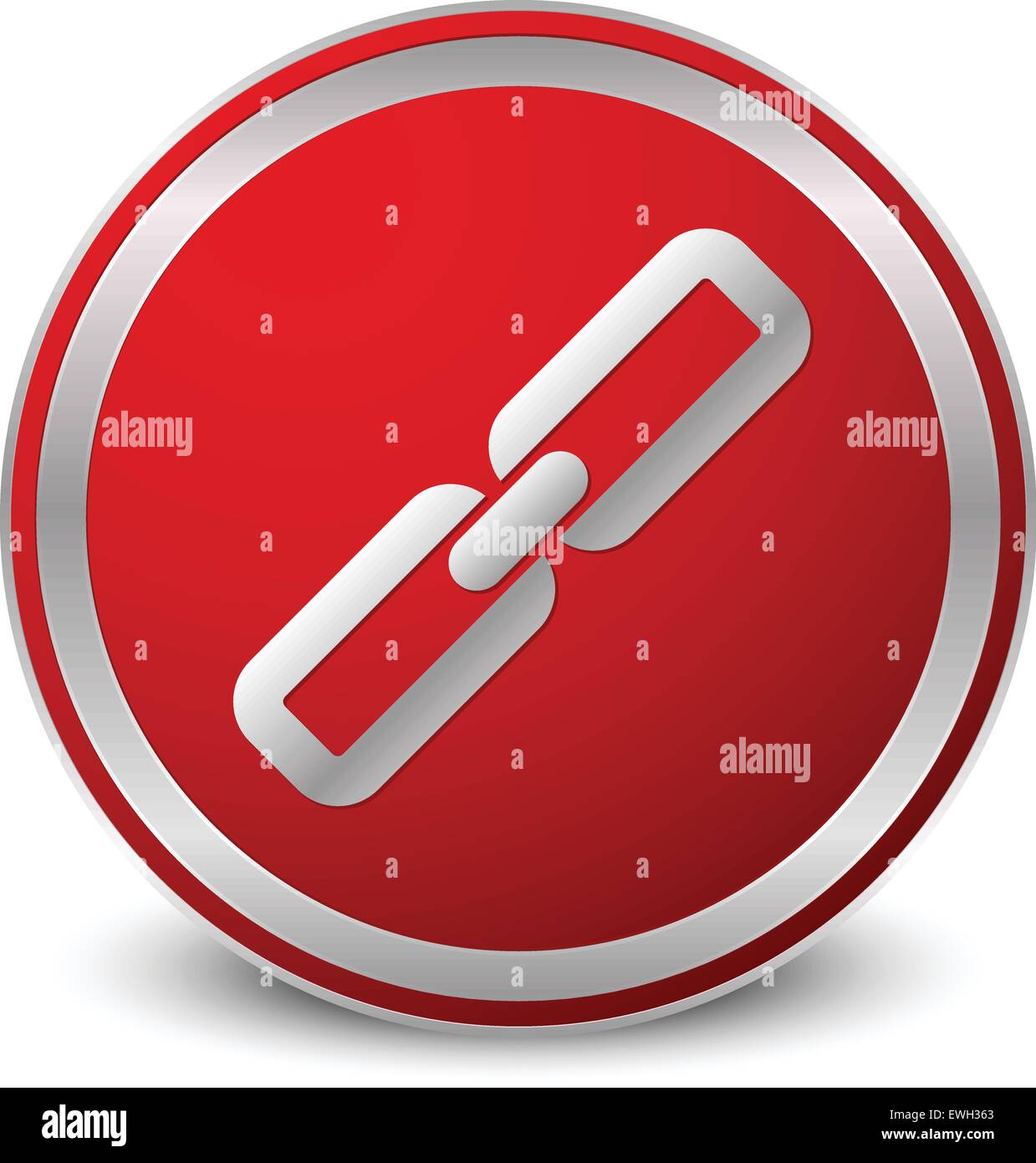 Chain link icon Stock Vector Image & Art - Alamy