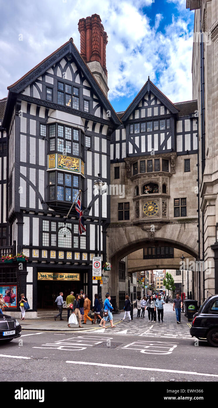 Liberty department store on Regent Street, based in the West End