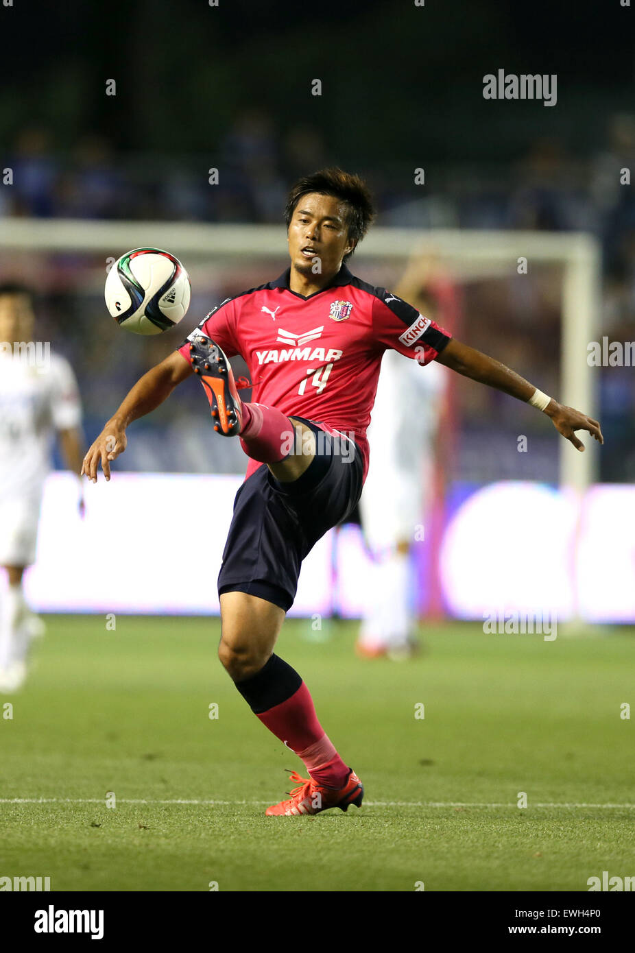 Osaka, Japan. 21st June, 2015. Yusuke Maruhashi (Cerezo) Football ...