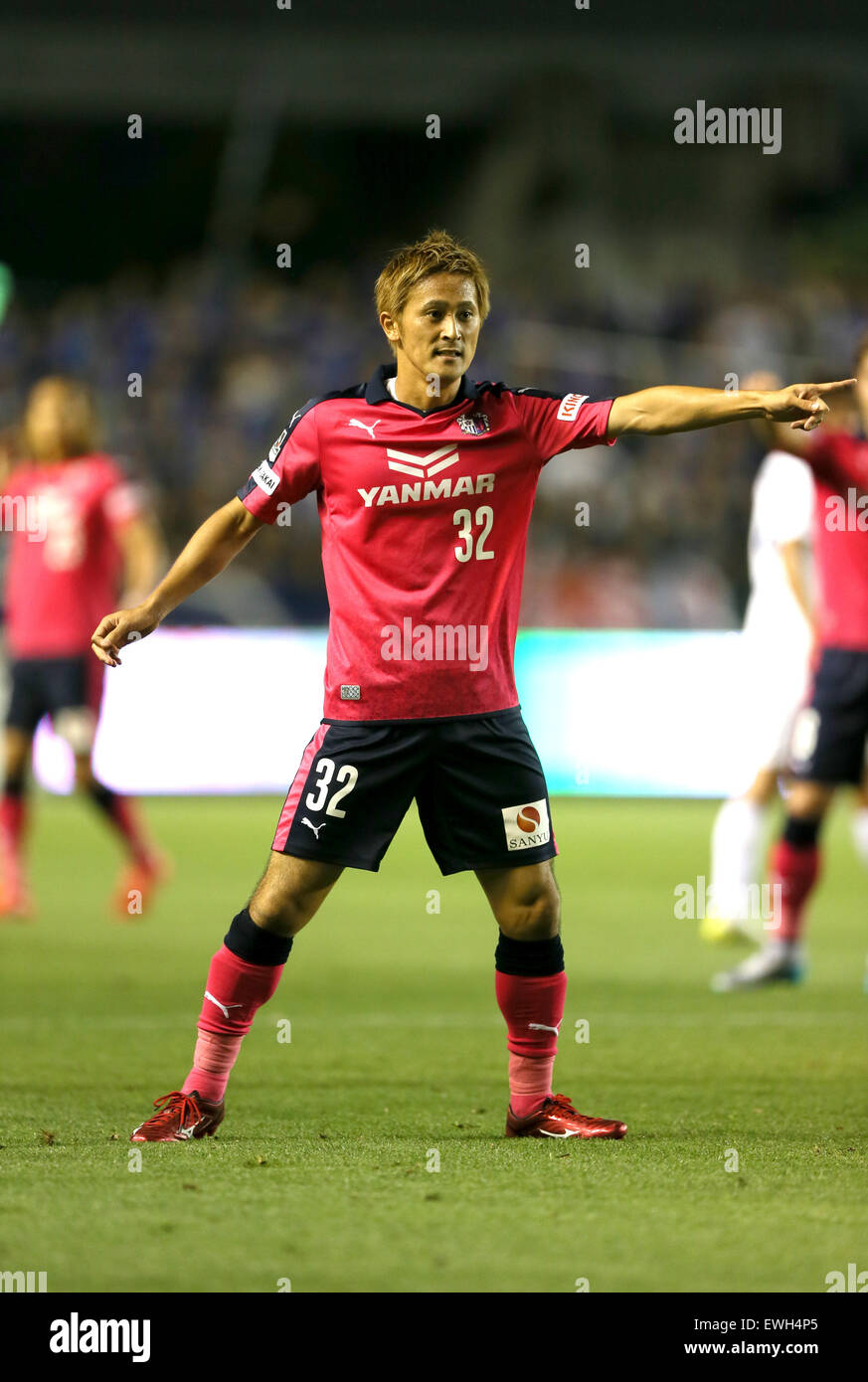 Osaka, Japan. 21st June, 2015. Kunimitsu Sekiguchi (Cerezo) Football ...