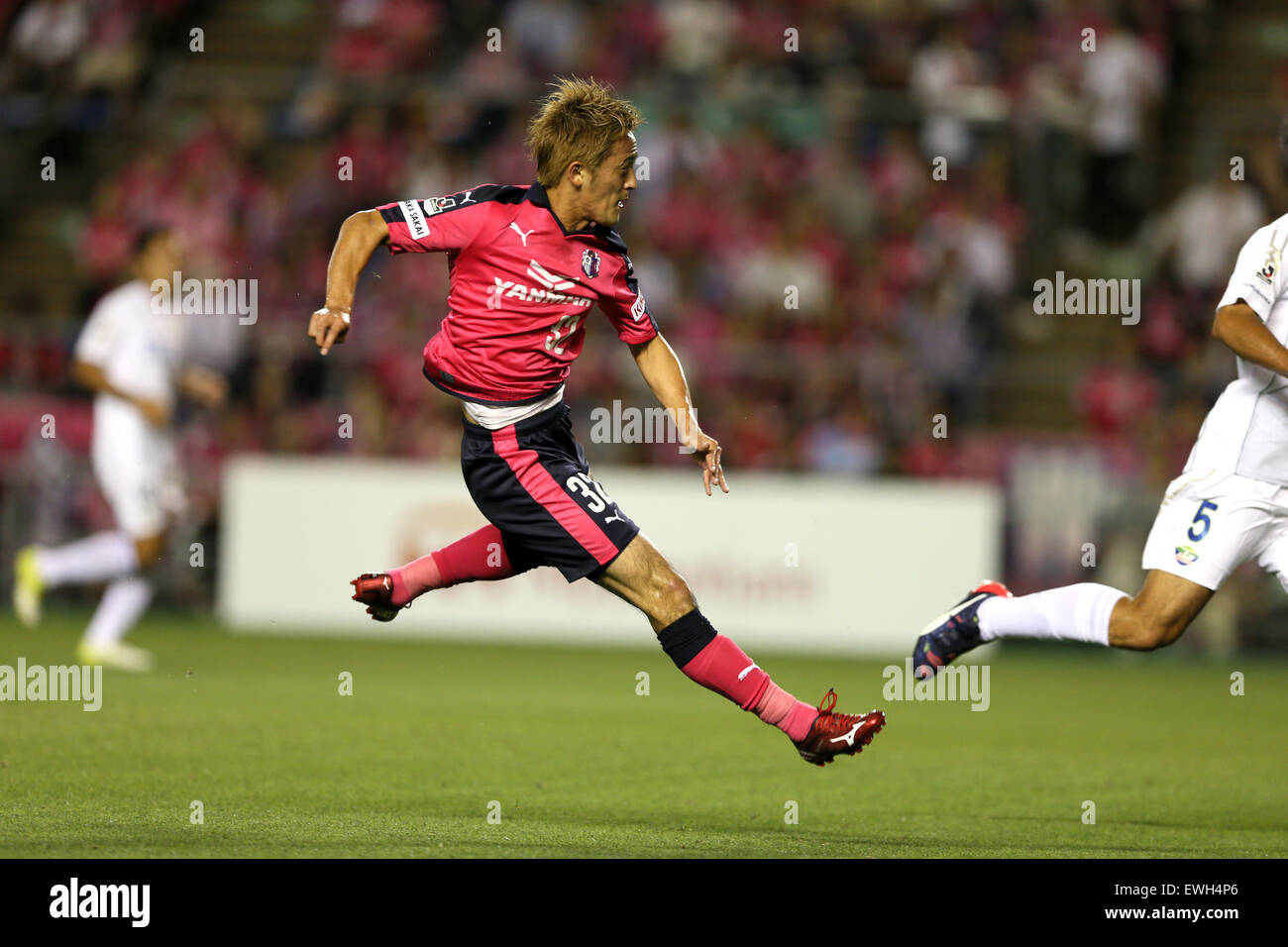 Osaka, Japan. 21st June, 2015. Kunimitsu Sekiguchi (Cerezo) Football ...