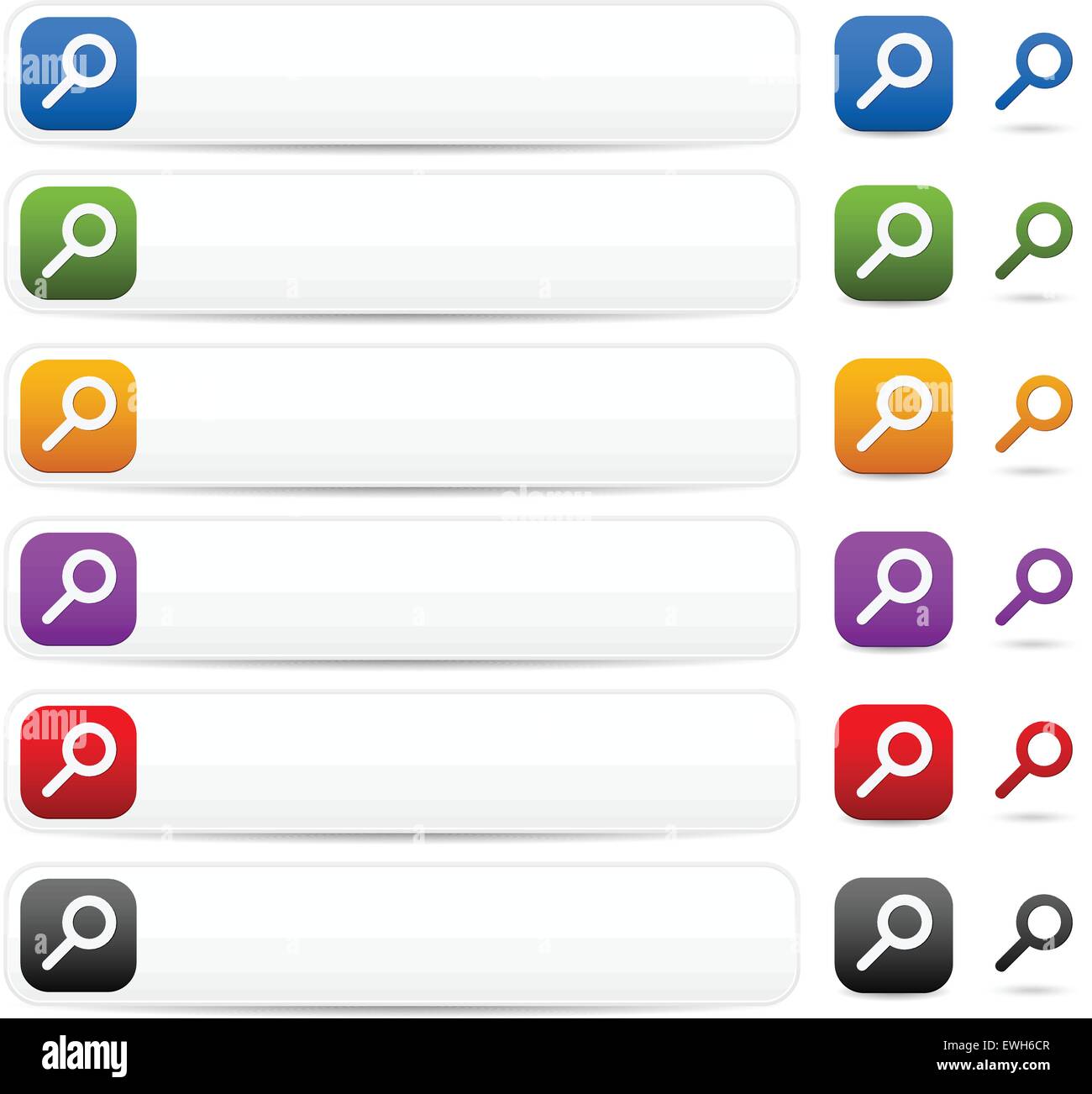 Search bars, buttons and symbols Stock Vector Image & Art - Alamy