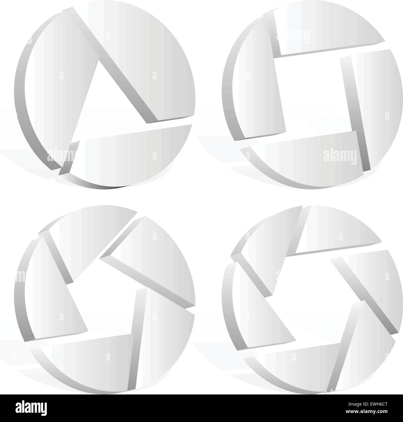 Diaphragm icon aperture sign symbols hi-res stock photography and ...