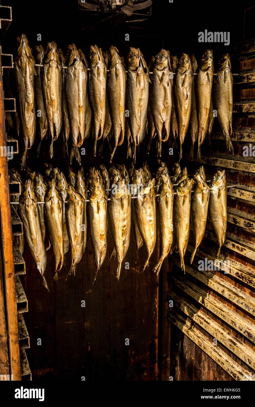 Smoked Fish Smoking High Resolution Stock Photography and Images Alamy