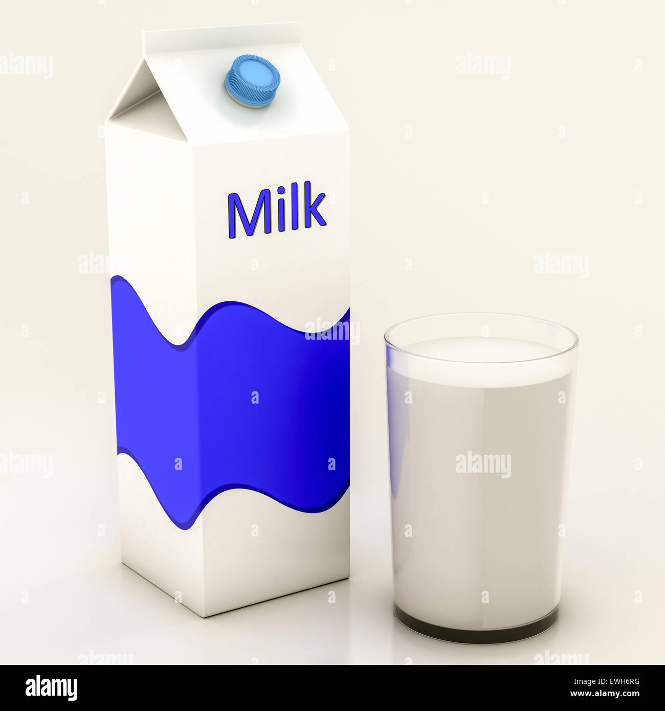 Milk Carton On White Background High Resolution Stock Photography And Images Alamy