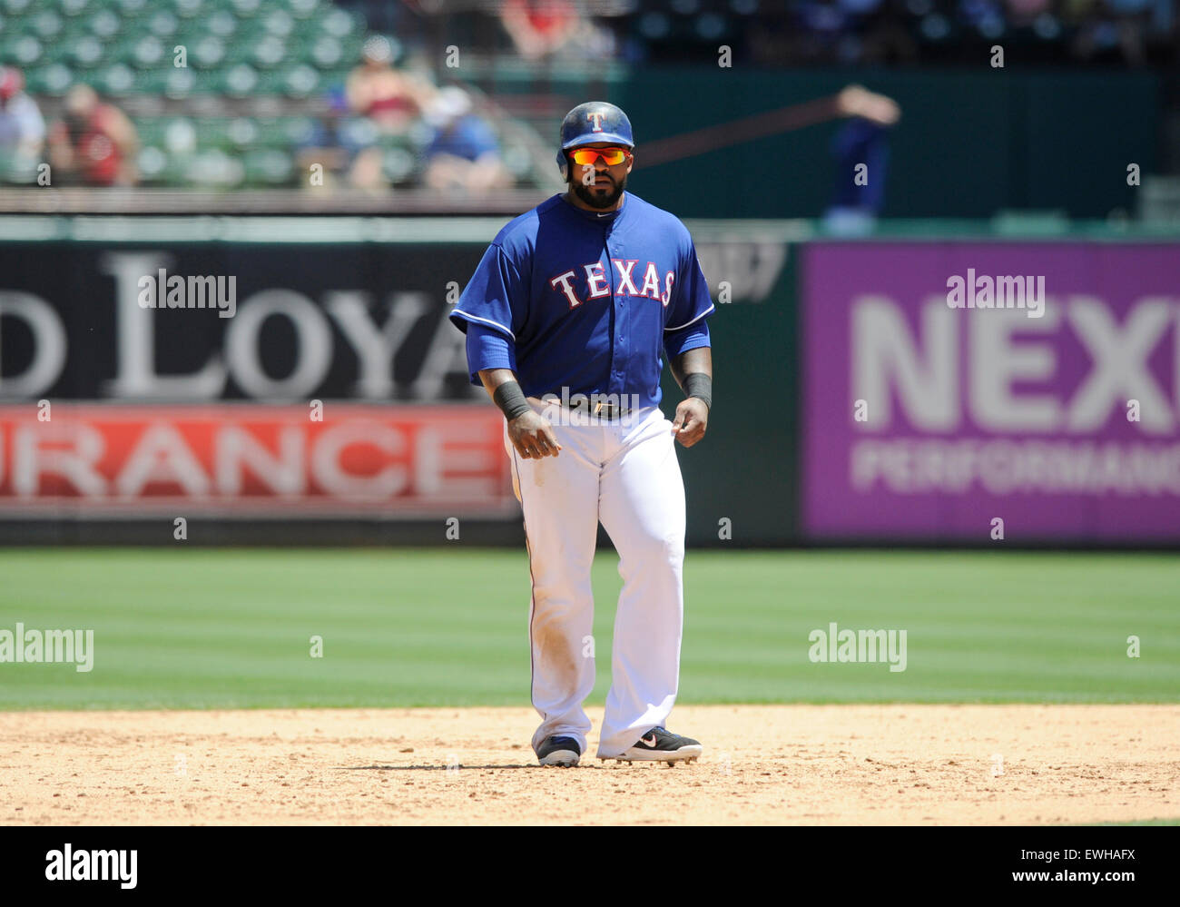 Texas rangers designated hitter prince fielder 84 hi-res stock ...