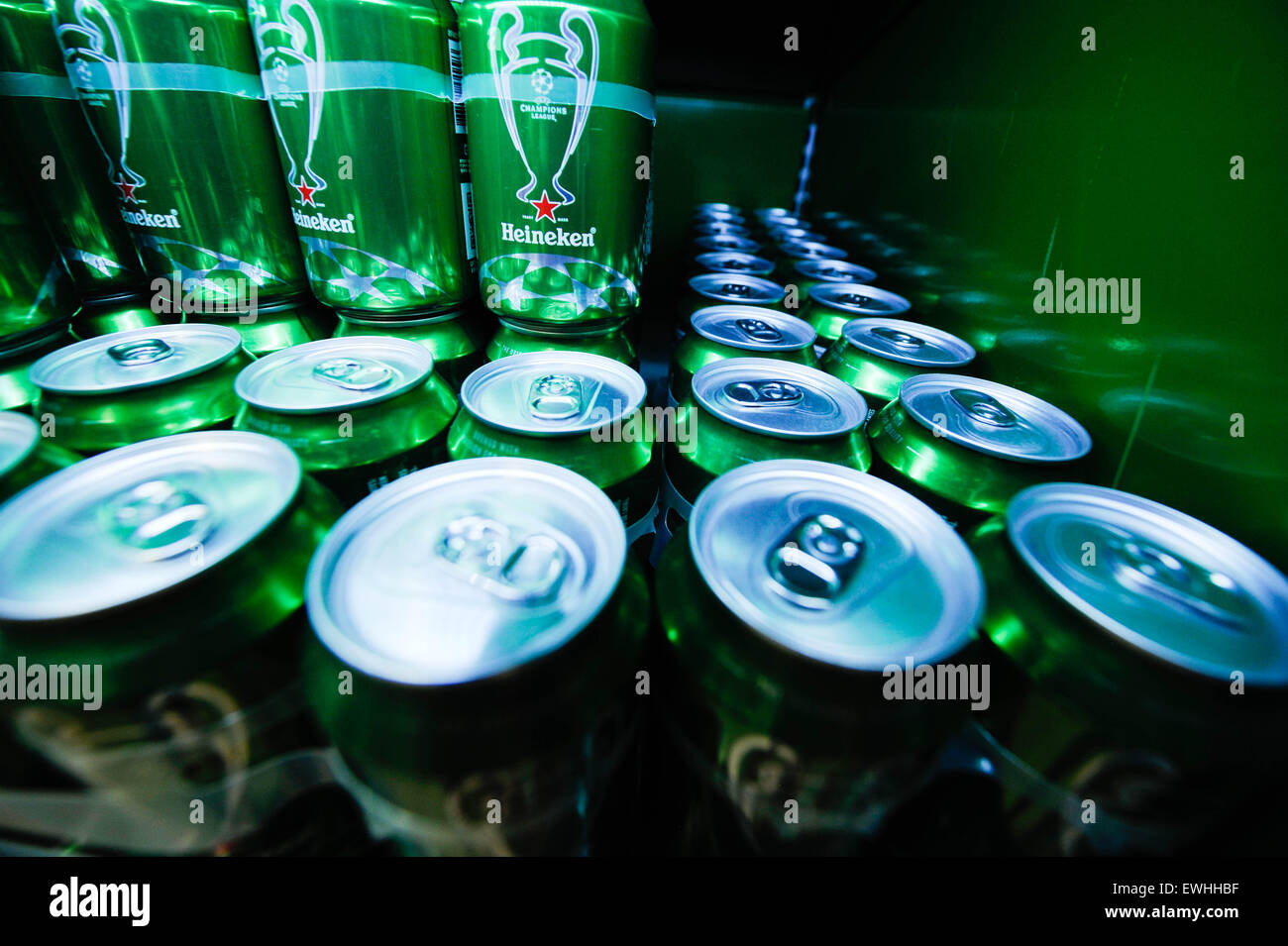 Heineken Beer Stock Photo
