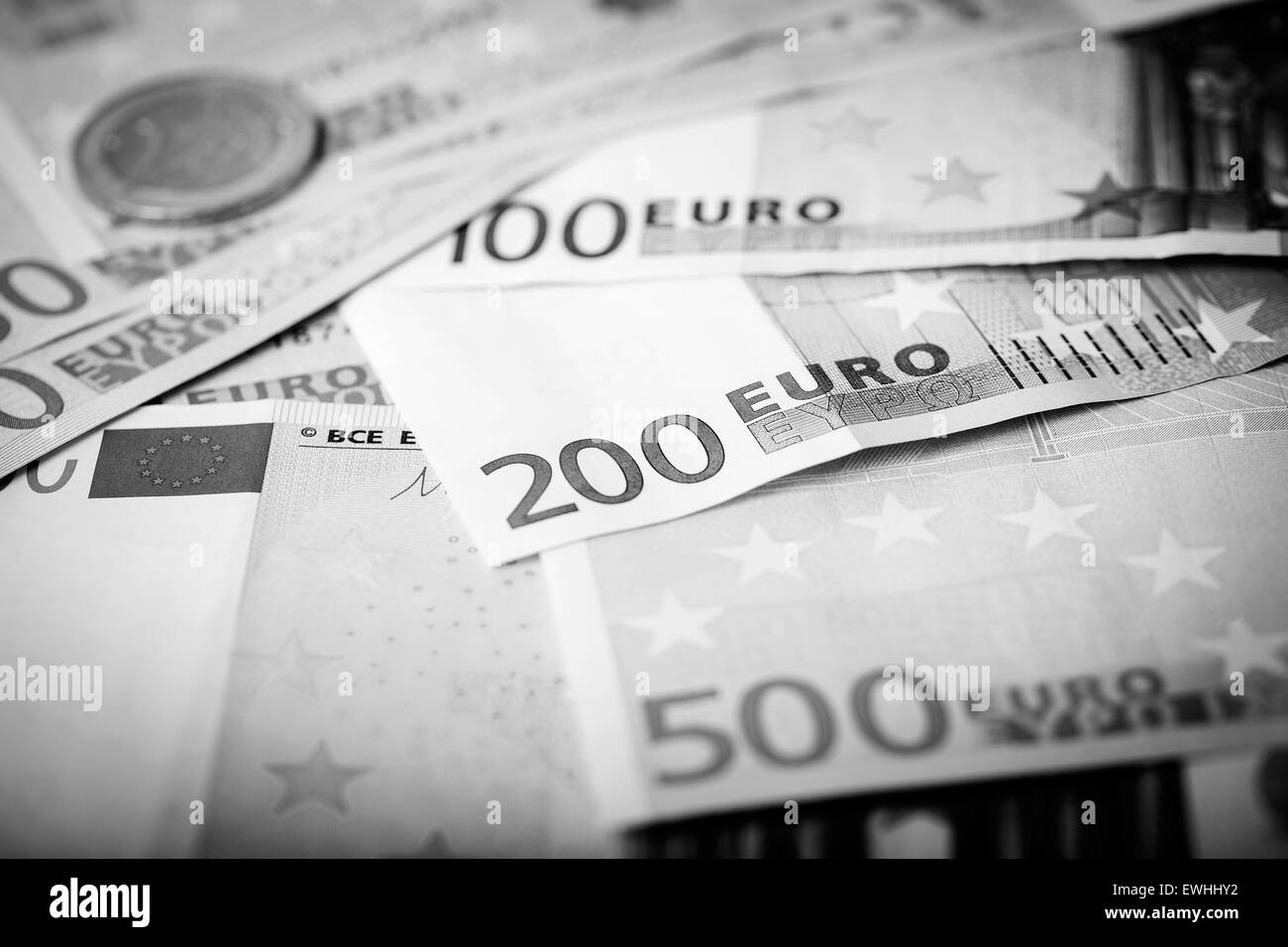 Banknotes Black and White Stock Photos & Images - Alamy