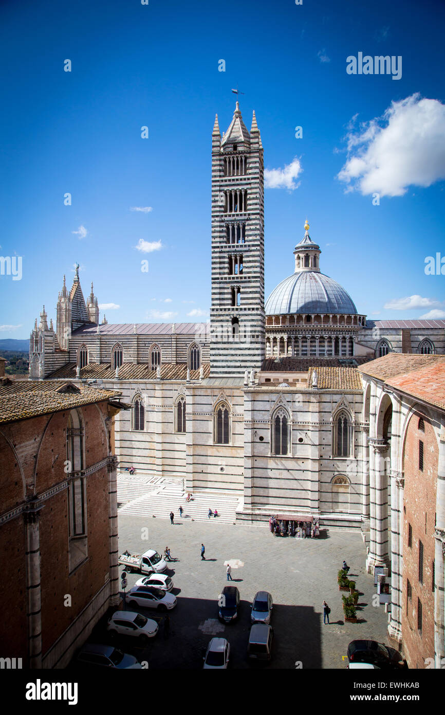 Siena Cathedral (the Dome) in Tuscany, Italy Stock Photo