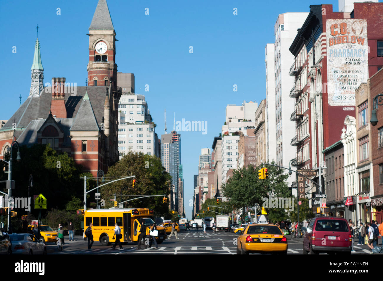 Jefferson Market Courthouse, 6th Street, Greenwich Village, New York 