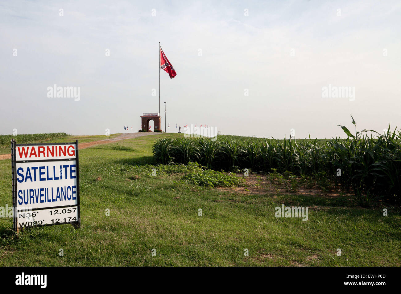 Trimble, Tennessee, USA. 26th June, 2015. The entrance to the Parks