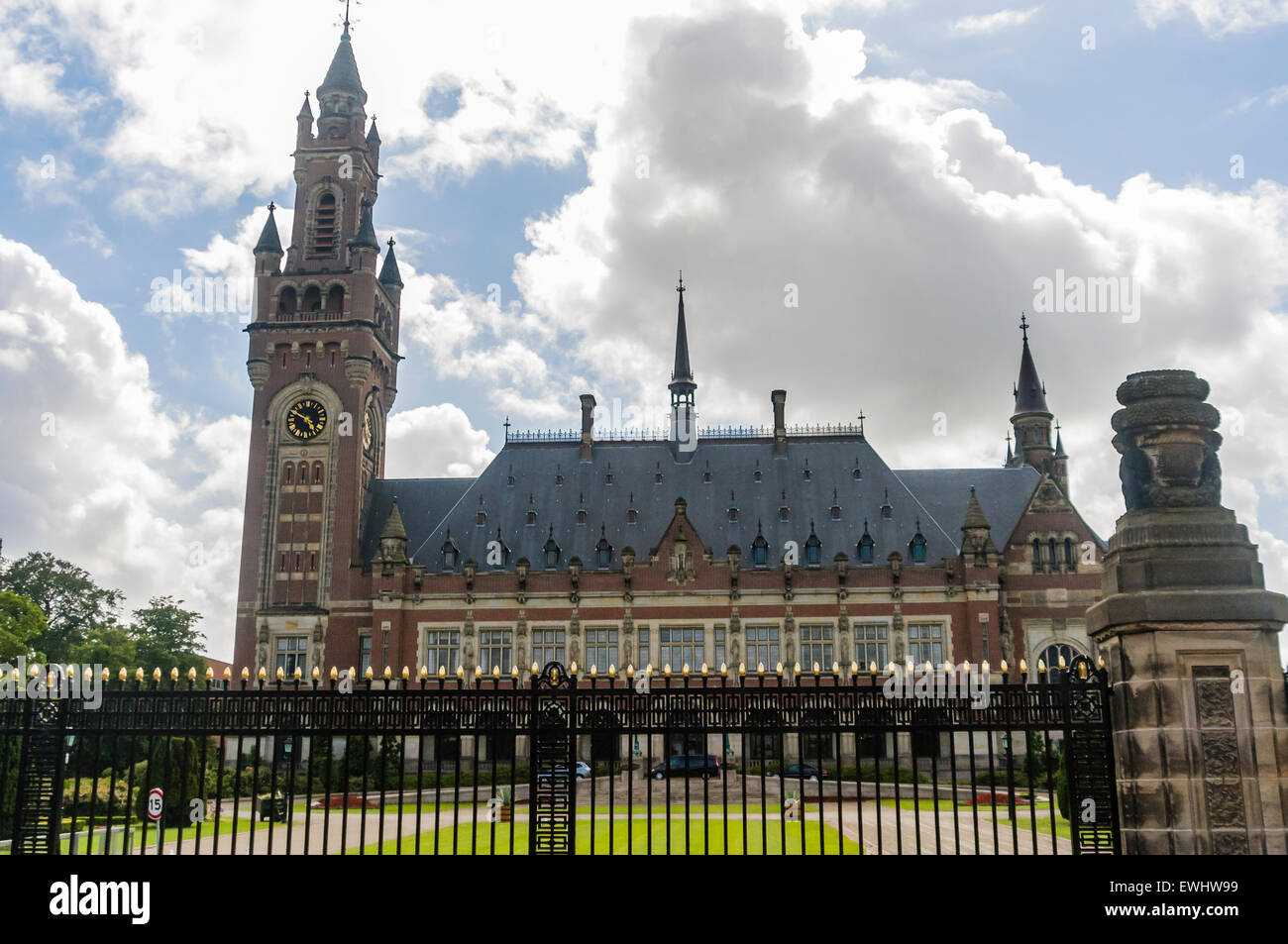 The Peace Palace, The Hague, Netherlands Stock Photo