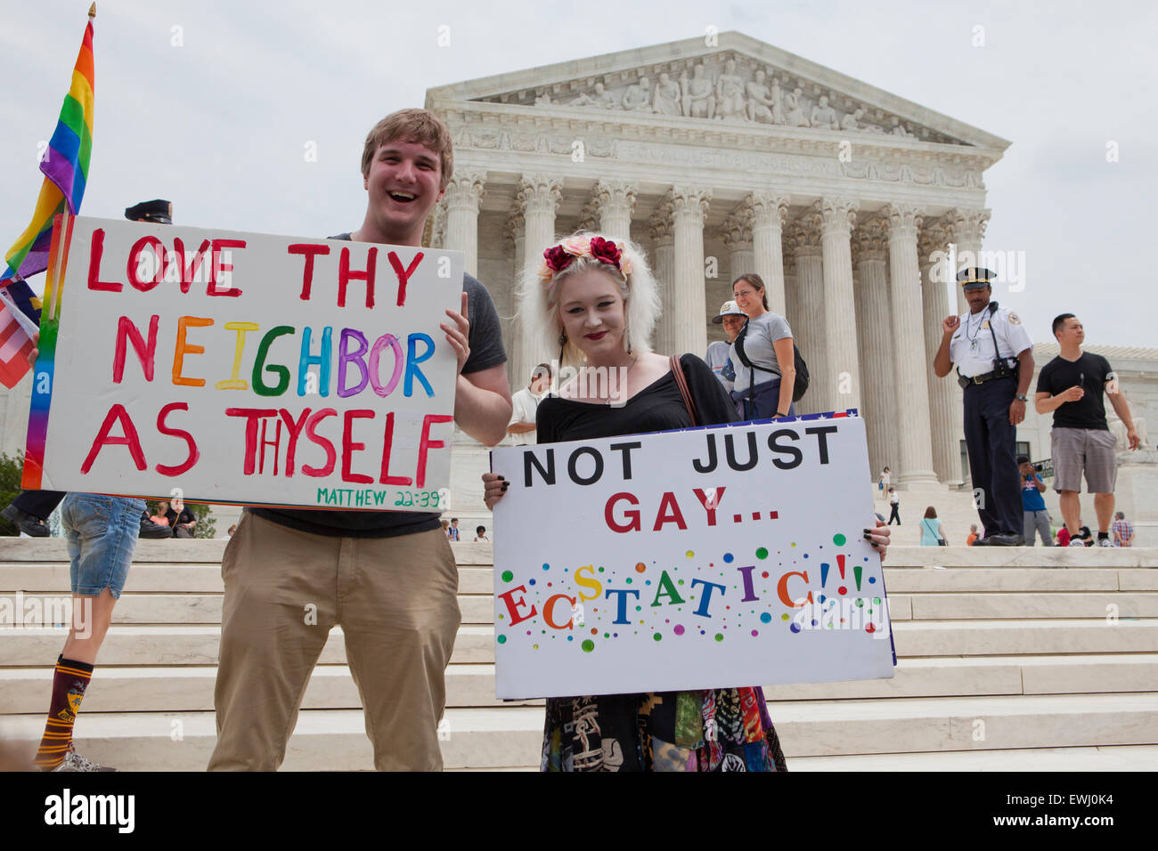 Supreme court legalizes gay marriage nationwide