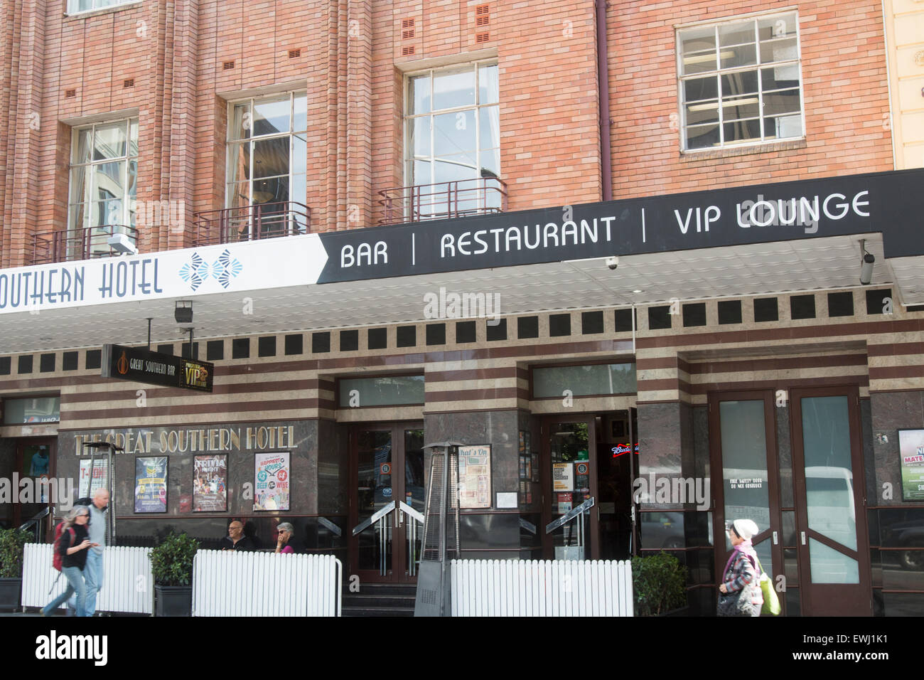 australian pub, the Great Southern Hotel on street,Sydney city centre,new south wales australian pub, the Great Southern Hotel on street,Sydney city centre,new south wales
