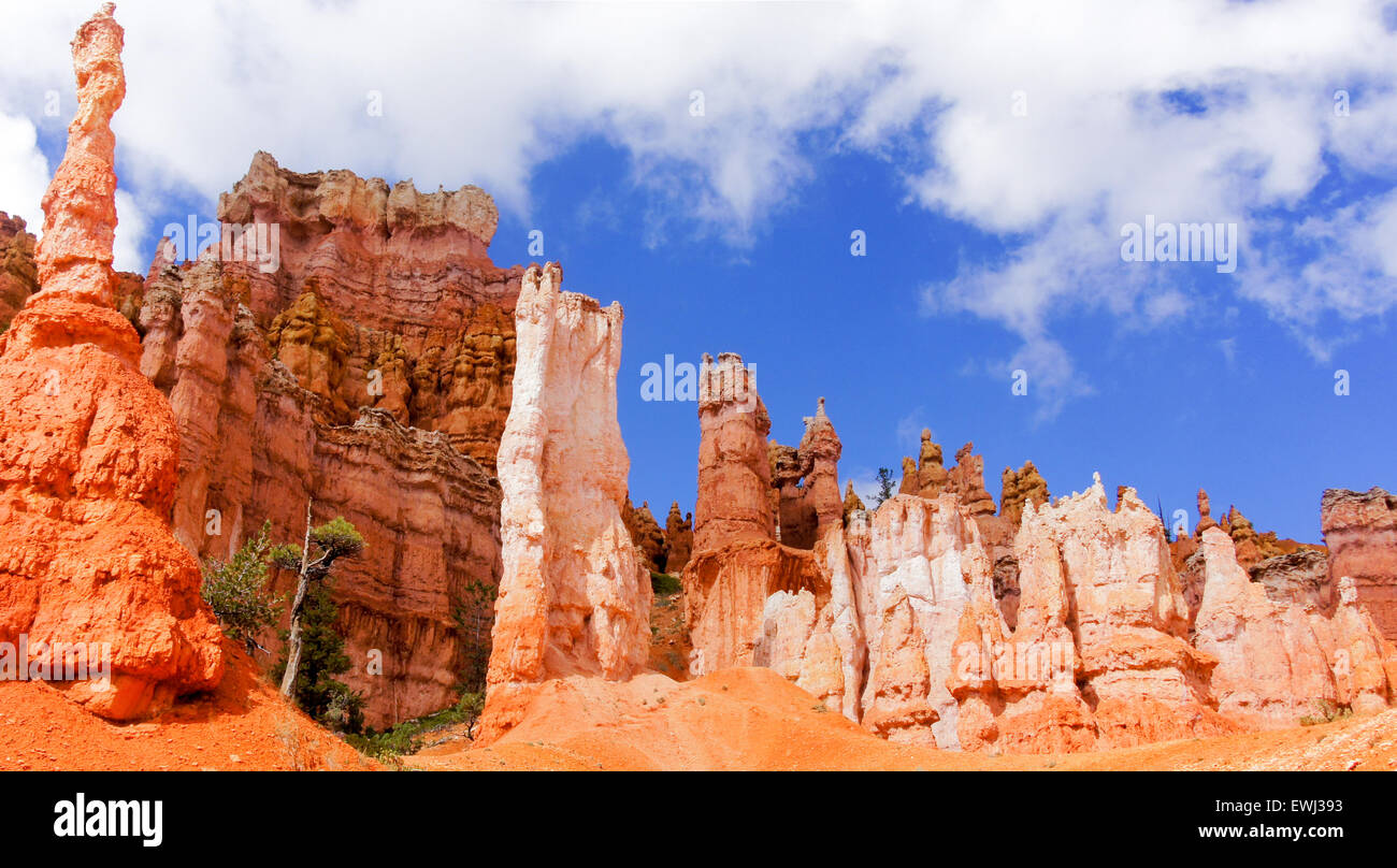 Hoodoo rock spires in hi-res stock photography and images - Alamy