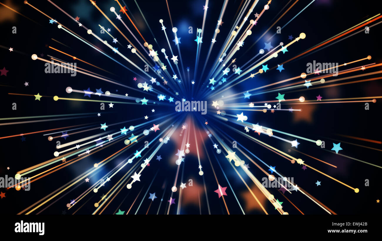 Stars and Streaks Background for party,holidays and celebration. 8K