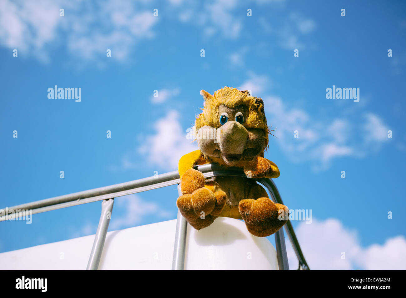 Old plush toy Stock Photo Alamy
