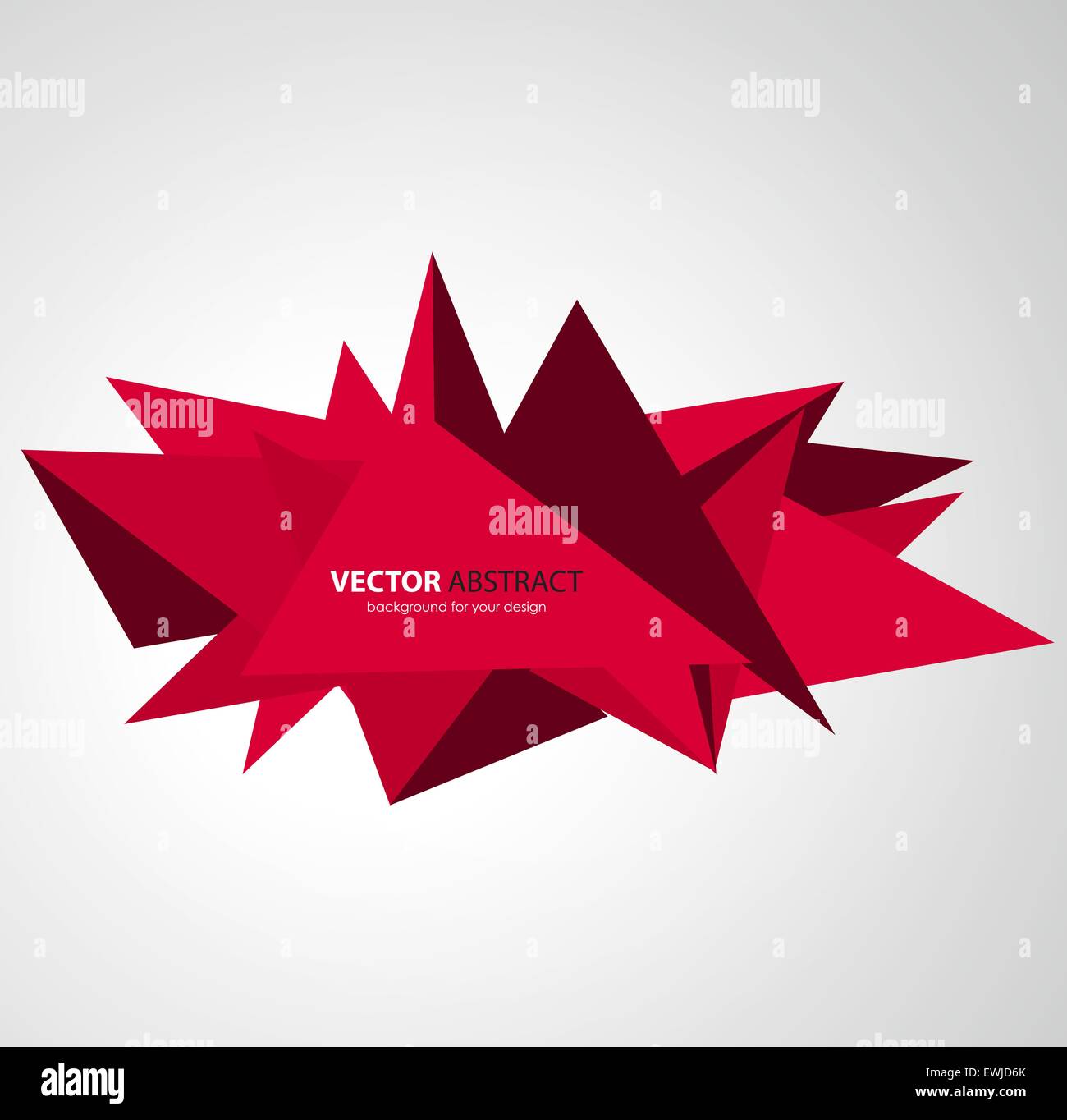 Vector abstract geometric background with triangles Stock Vector Image ...