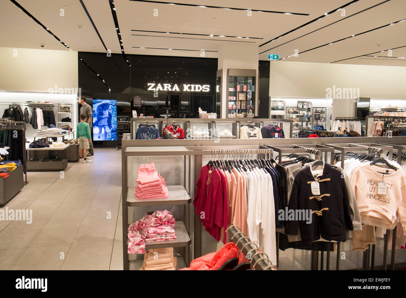 Zara Kids High Resolution Stock 