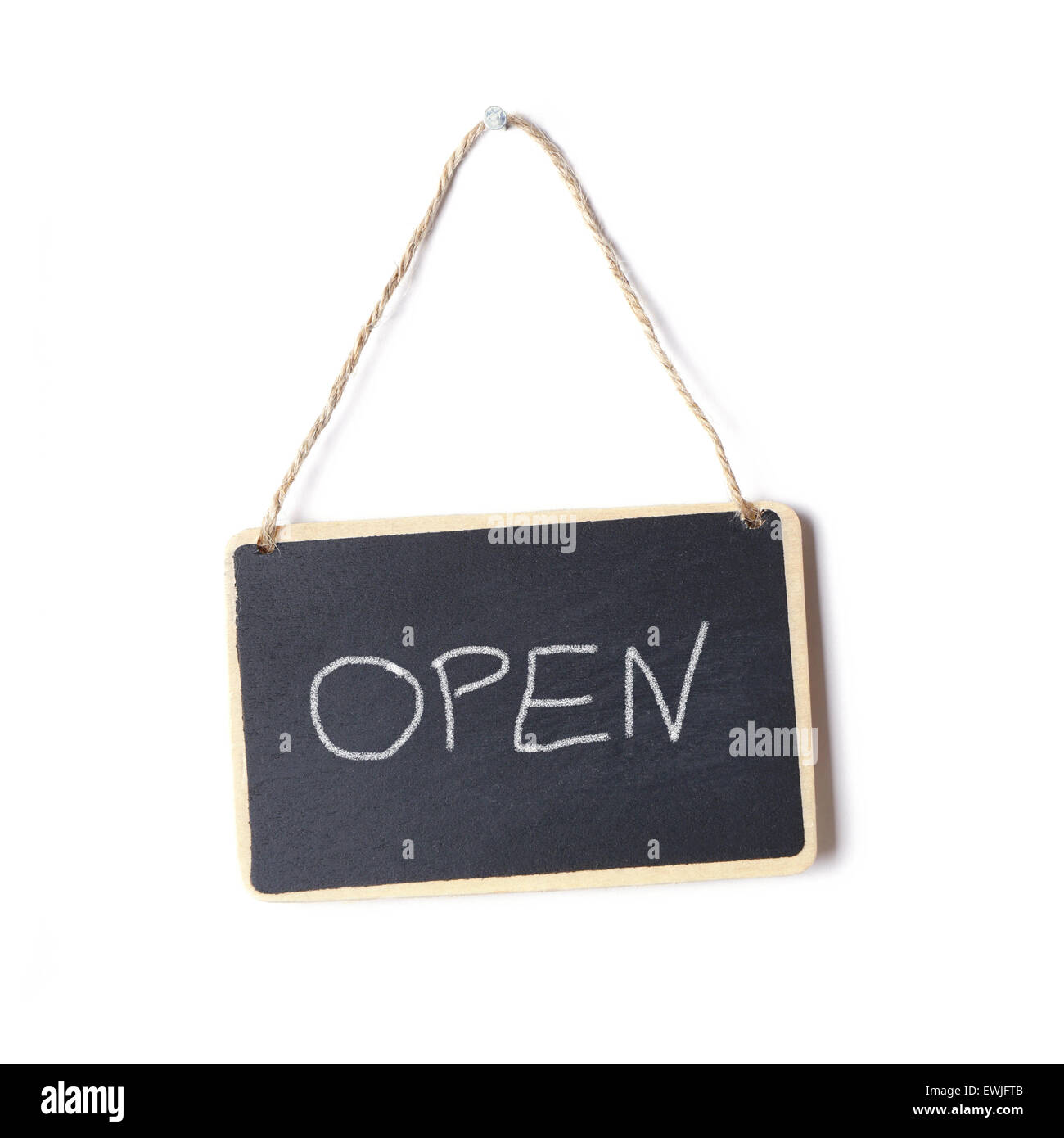 open sign Stock Photo