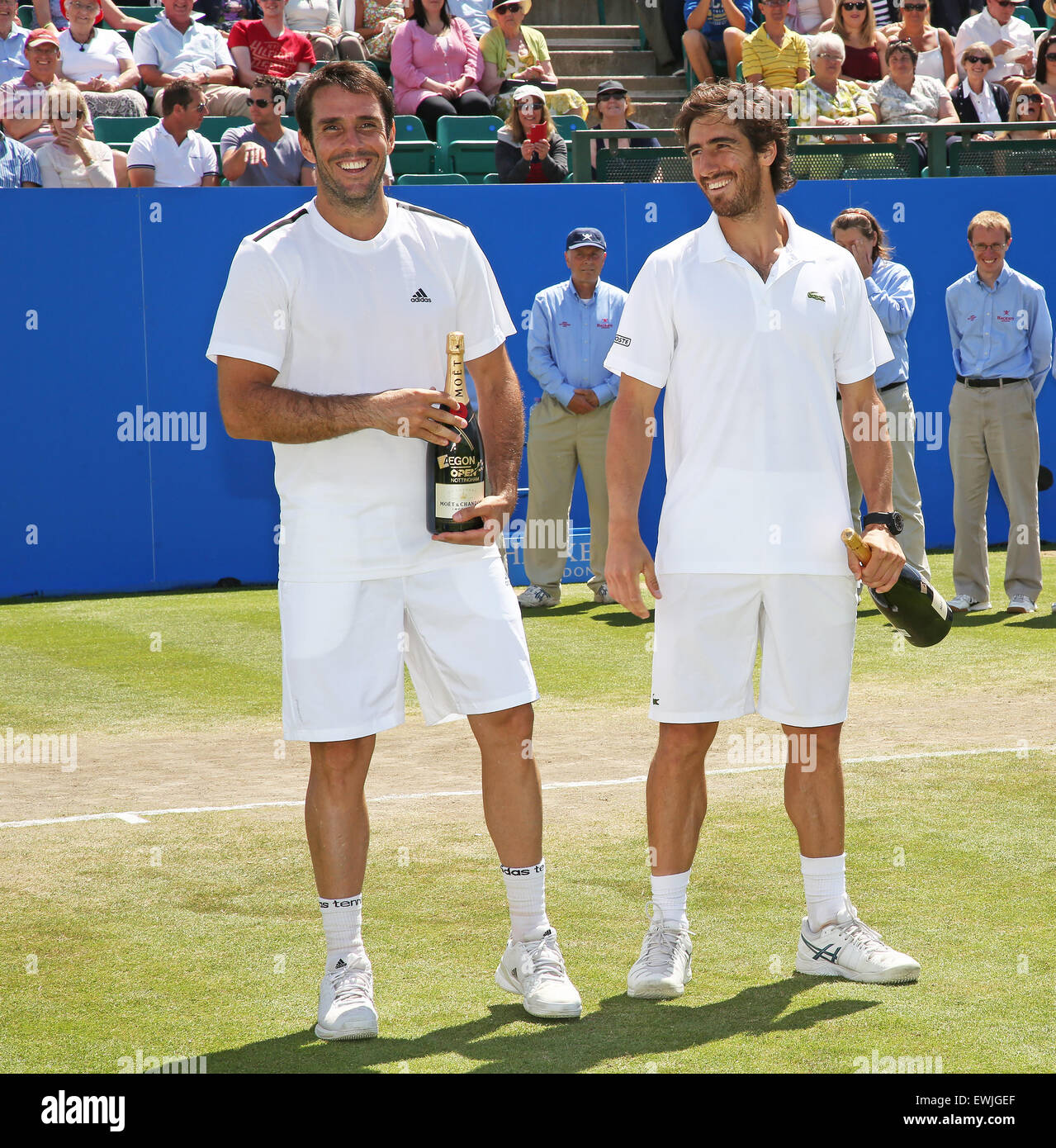 Nottingham, UK. 27th June, 2015. Aegon Nottingham Open Tennis