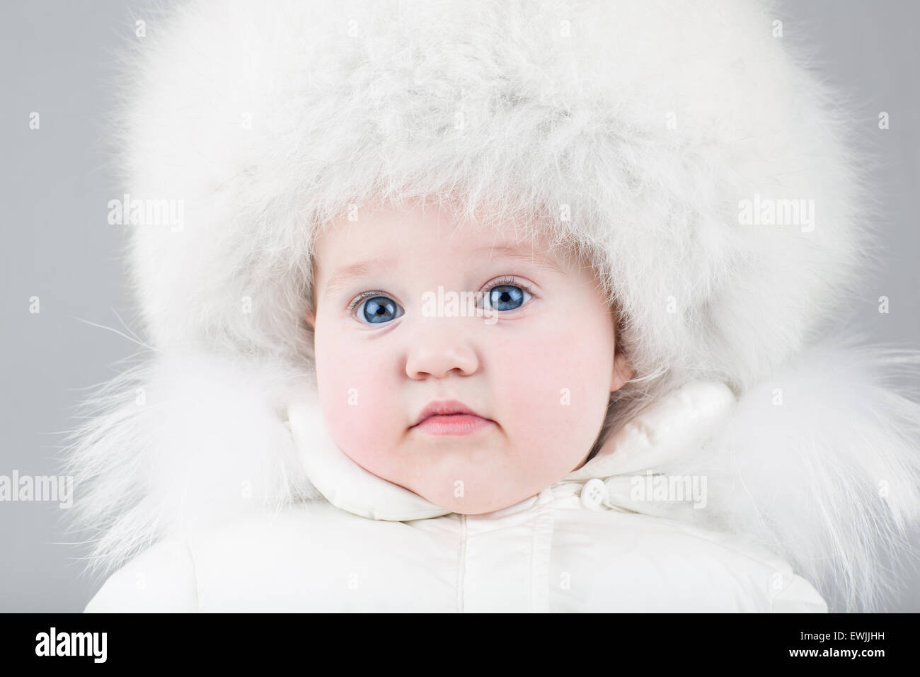 baby russian fur hat