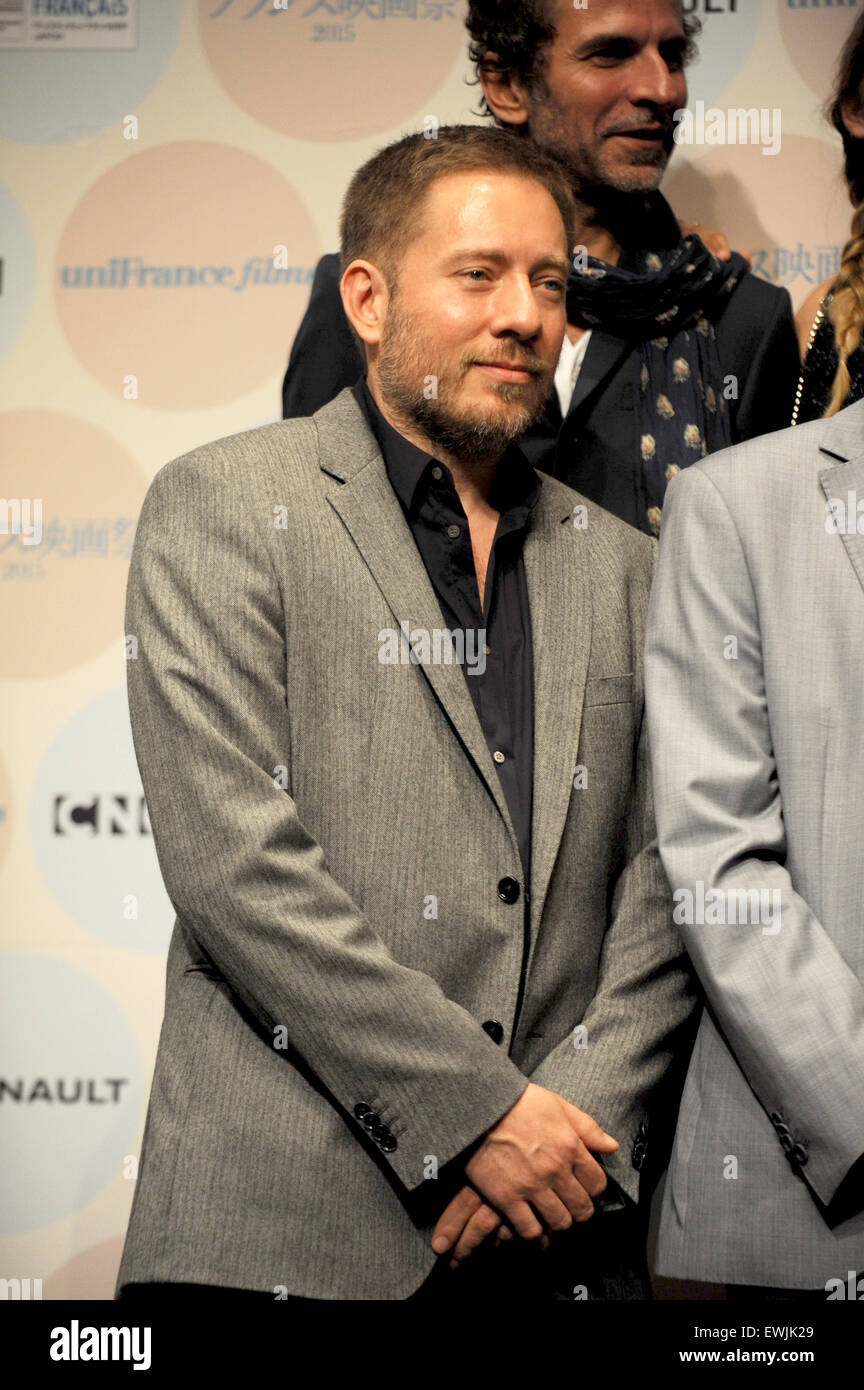 Juliano Ribeiro Salgado at French Film Festival 2015 at Yurakucho Asahi Hall in Tokyo, Japan June 26 2015 . Stock Photo